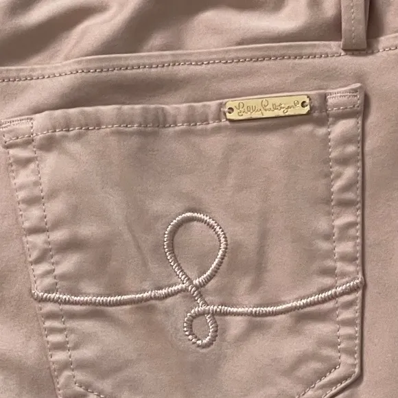 Lilly Pulitzer Jeans, Rose Pale Pink, Worth Skinny Jeans, Pants; Size Women’s 4