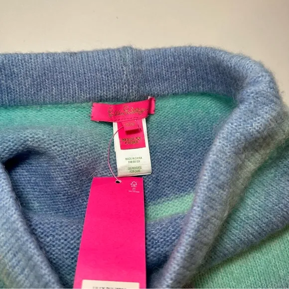 Lilly Pulitzer Wanetta Sweater Short, Surf Blue Spacedye
