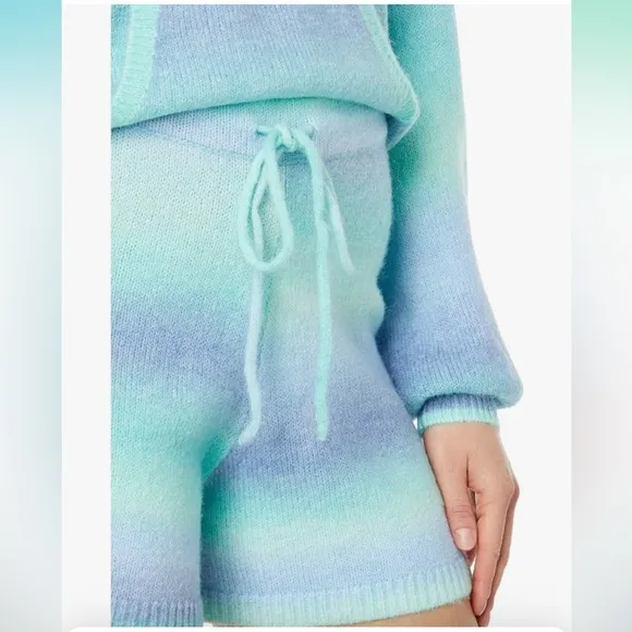 Lilly Pulitzer Wanetta Sweater Short, Surf Blue Spacedye