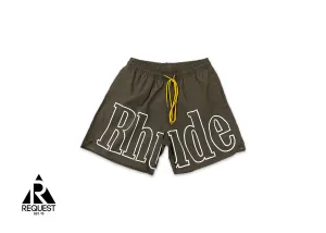 Logo Swim Shorts "Dark Grey"