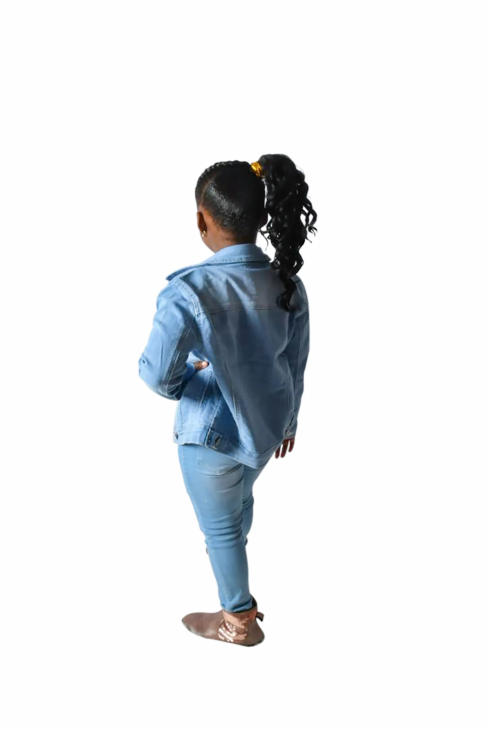 Londyn Rockin The Blue Girls Denim Jacket