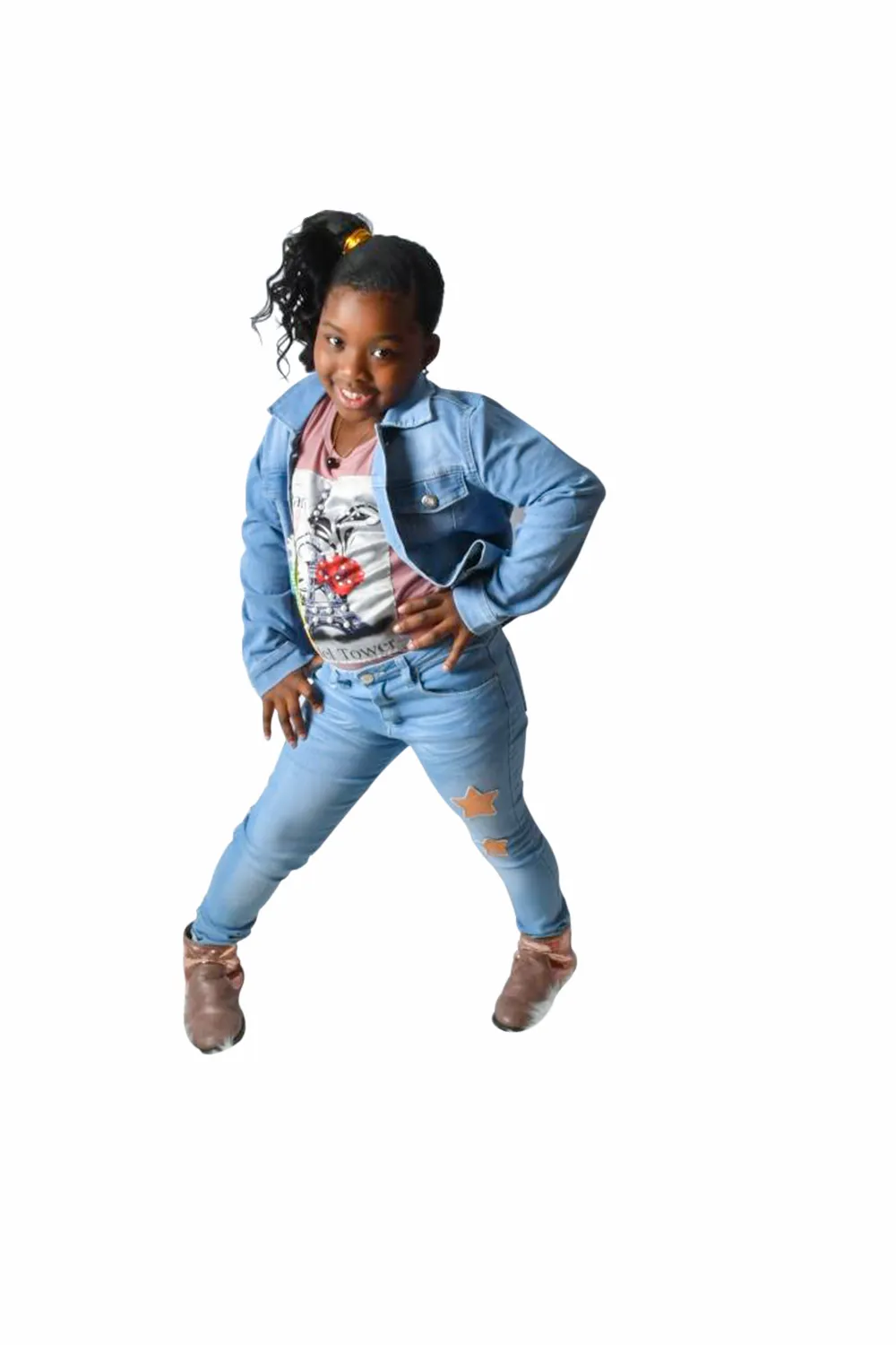 Londyn Rockin The Blues Girls Denim Jeans