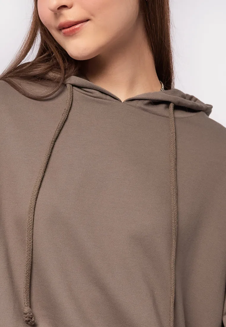 Long Sleeve Crop Hoodies
