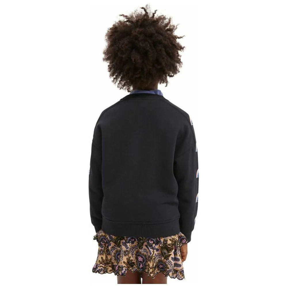 Loose-Fit Artwork Sweatshirt - Night
