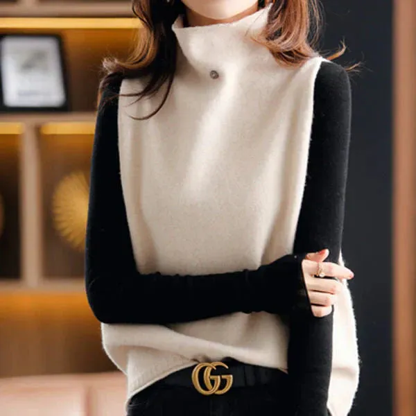 Loose-fitting Hana turtleneck jacket