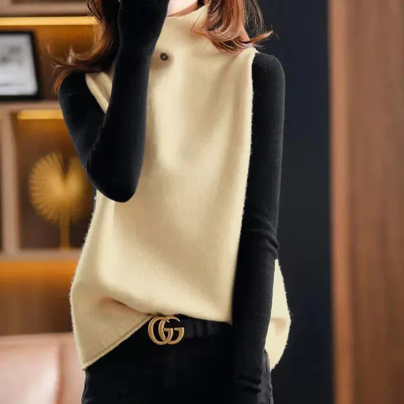 Loose-fitting Hana turtleneck jacket
