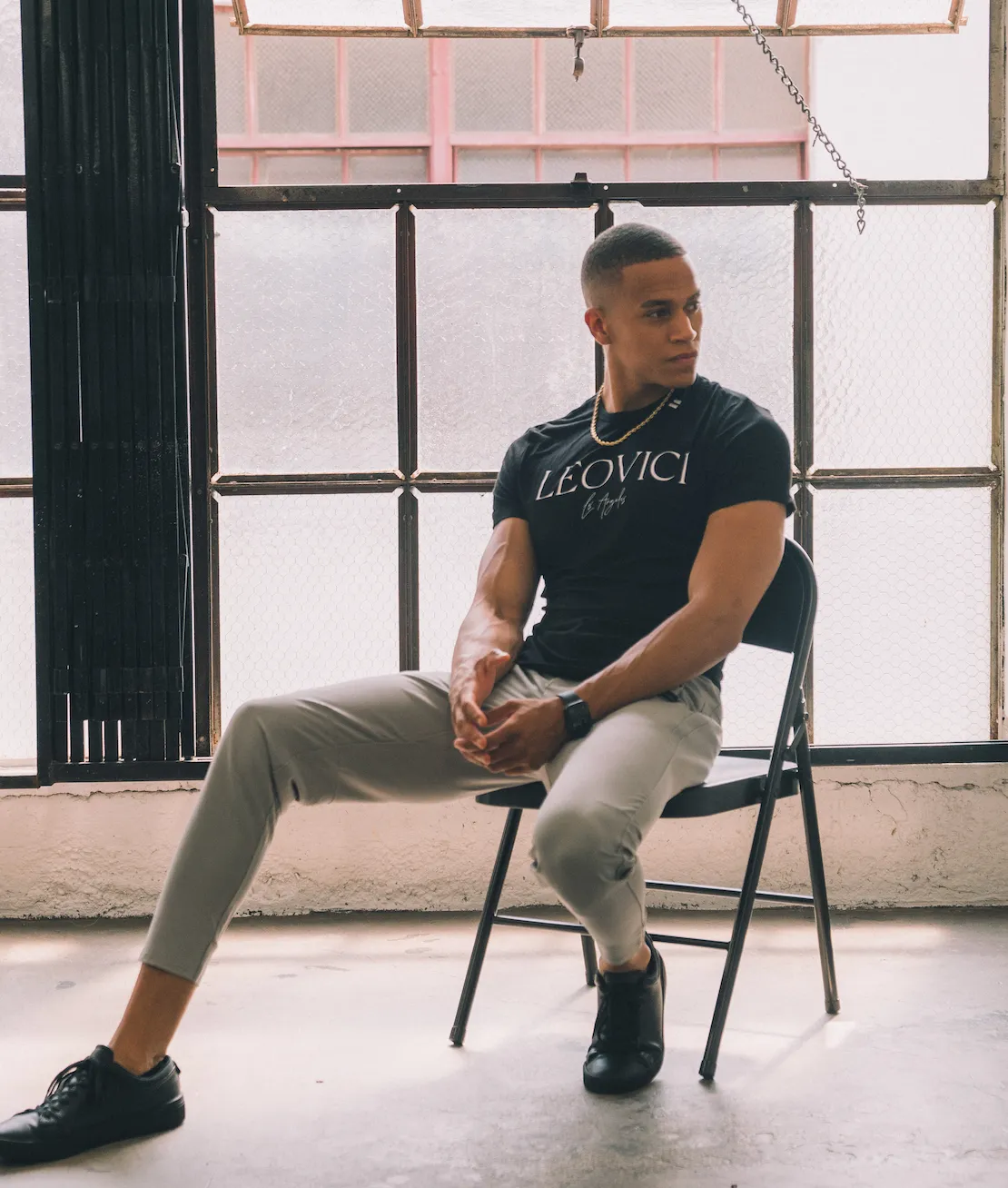 Los Angeles Logo T-Shirt - Black