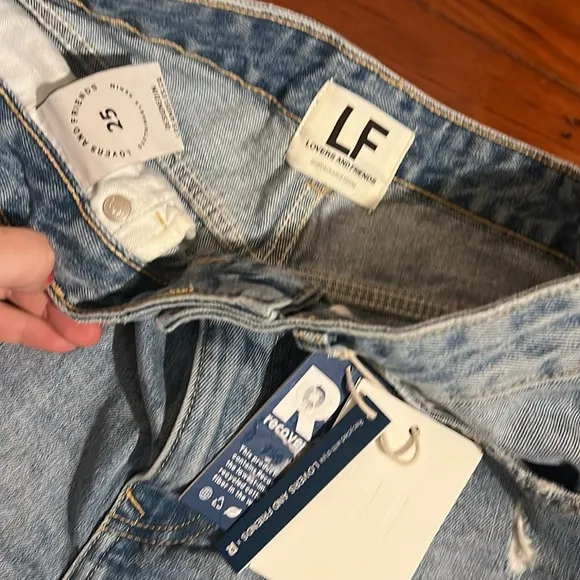 Lovers   Friends Jack high rise cut off shorts NWT Sz 25, 26 $128