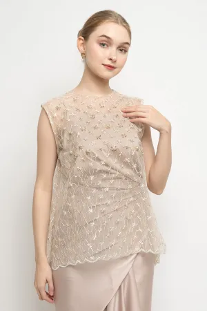 Luna Top in Cream