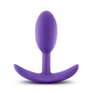 Luxe Wearable Vibra Slim Plug Sm- Purple