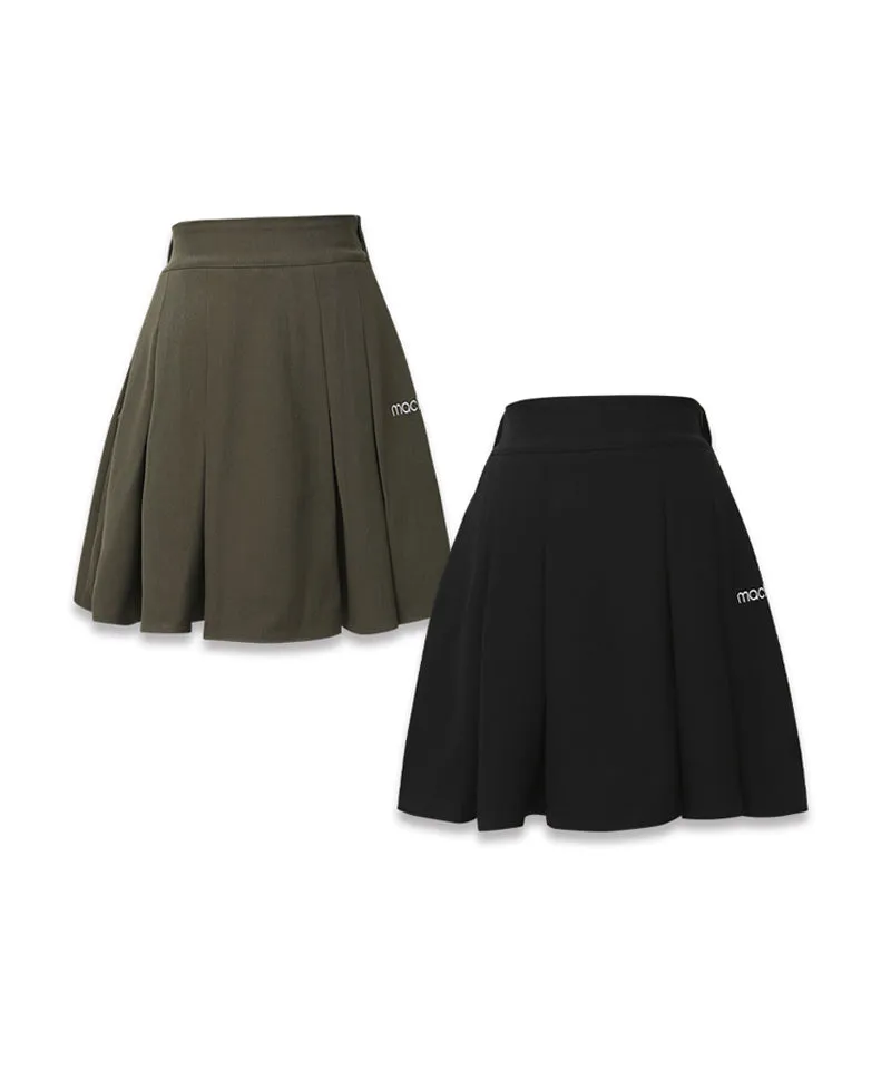 MACKY Golf: Sharron Flair Skirt - Black