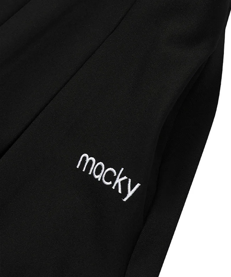 MACKY Golf: Sharron Flair Skirt - Black