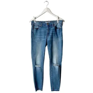 Madewell Distressed High Riser Skinny Jeans Size 29