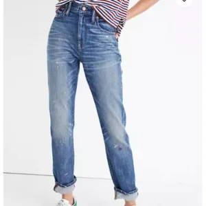 Madewell The High-Rise Slim Boyjean: Painter Edition sz 26