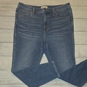 Madewell Women's 10&quot; High Rise Skinny Crop Jeans Medium Wash Size 31