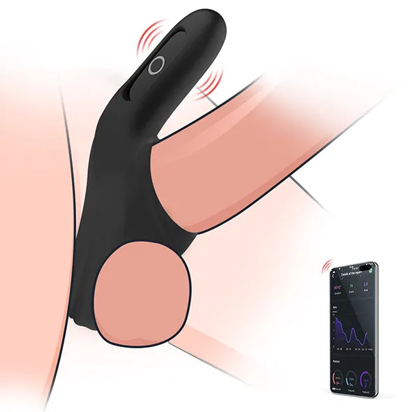 Magic Motion Rise Smart Anneau Pénis Vibrant Avec App