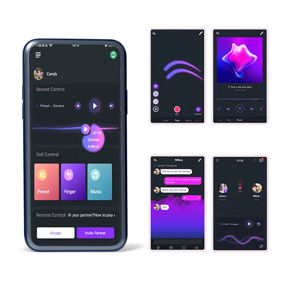 Magic Motion Rise Smart Anneau Pénis Vibrant Avec App