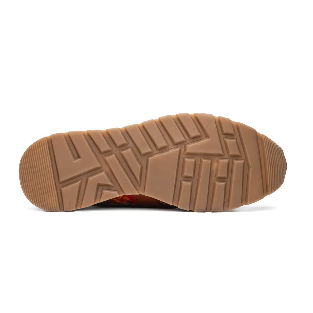 Marco Di Milano Brescia in Honey Python & Calfskin Sneakers
