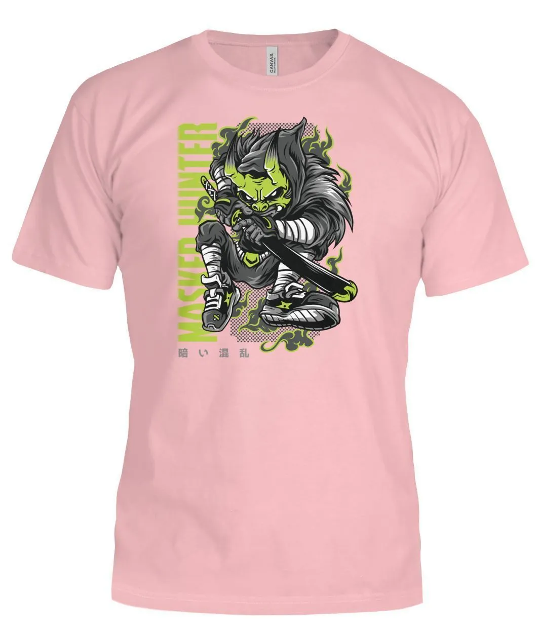 Masked Hunter Bella Canvas Tee