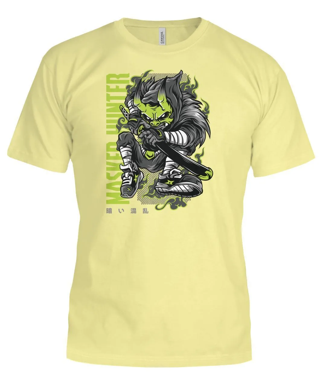 Masked Hunter Bella Canvas Tee