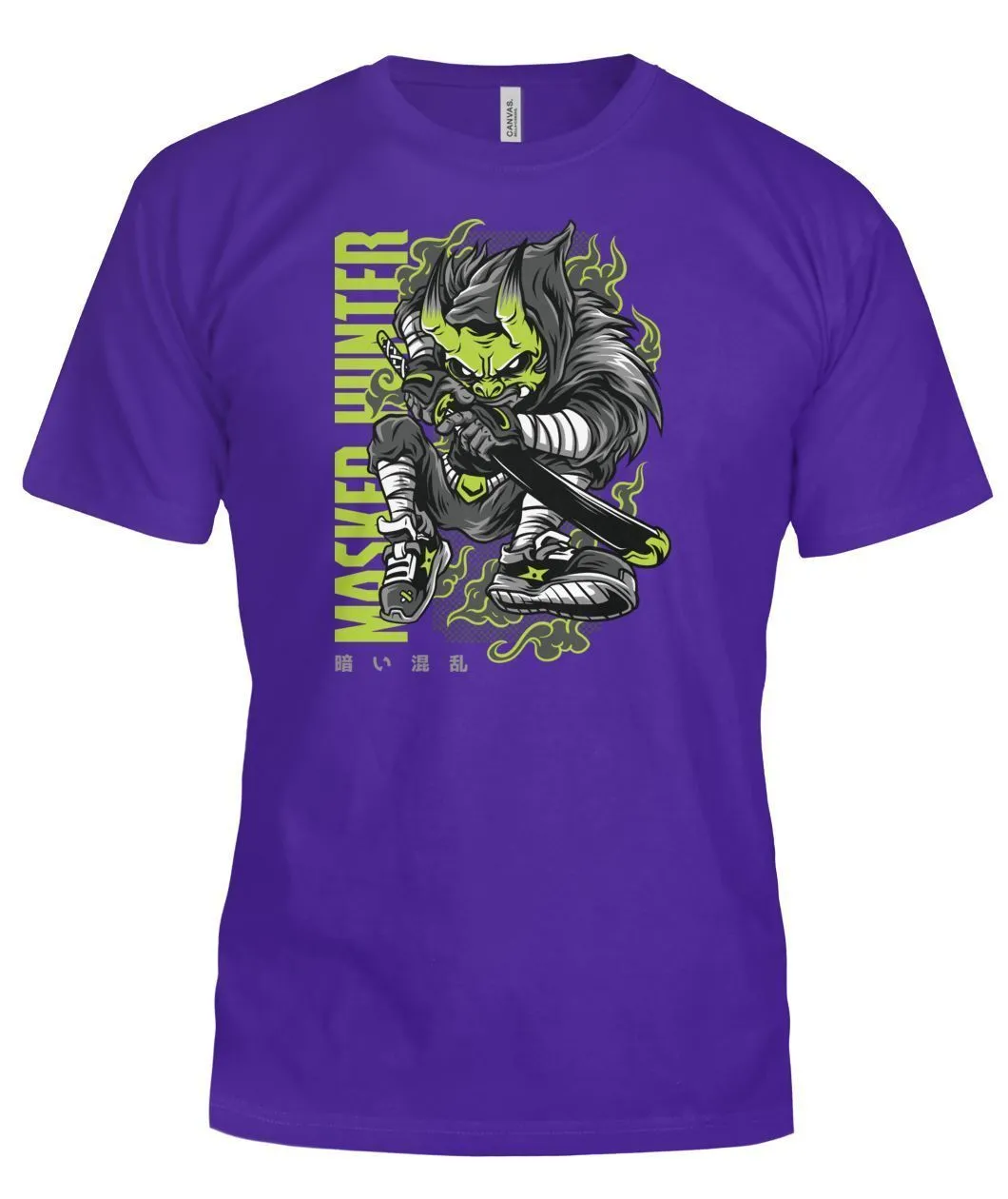 Masked Hunter Bella Canvas Tee