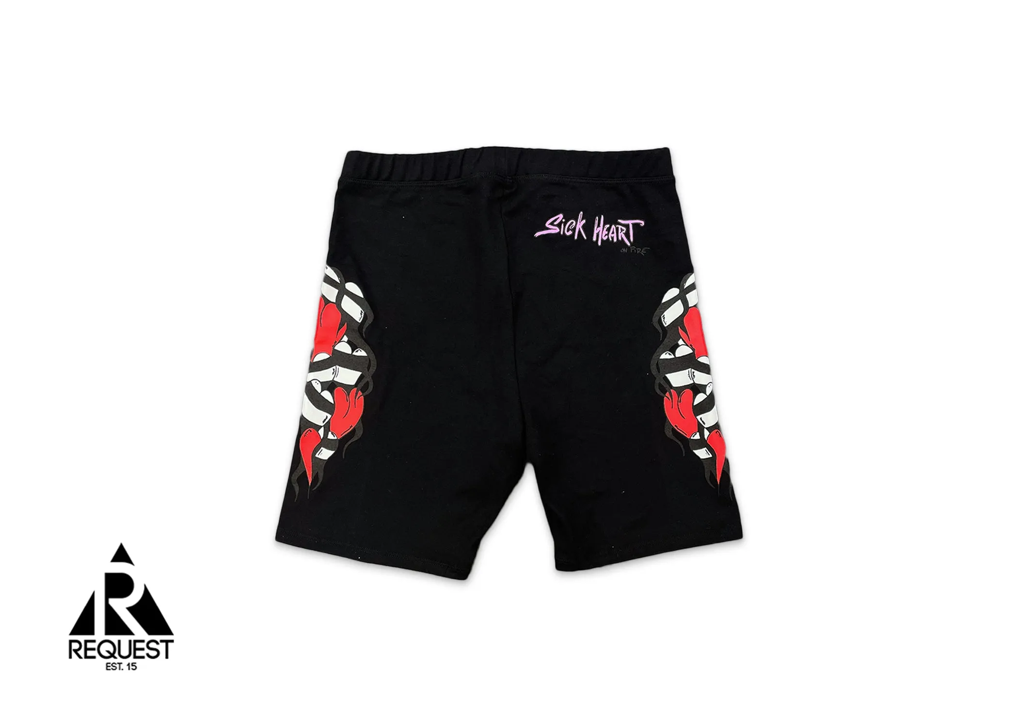 Matty Boy Biker Shorts "Sick Heart Of Fire"