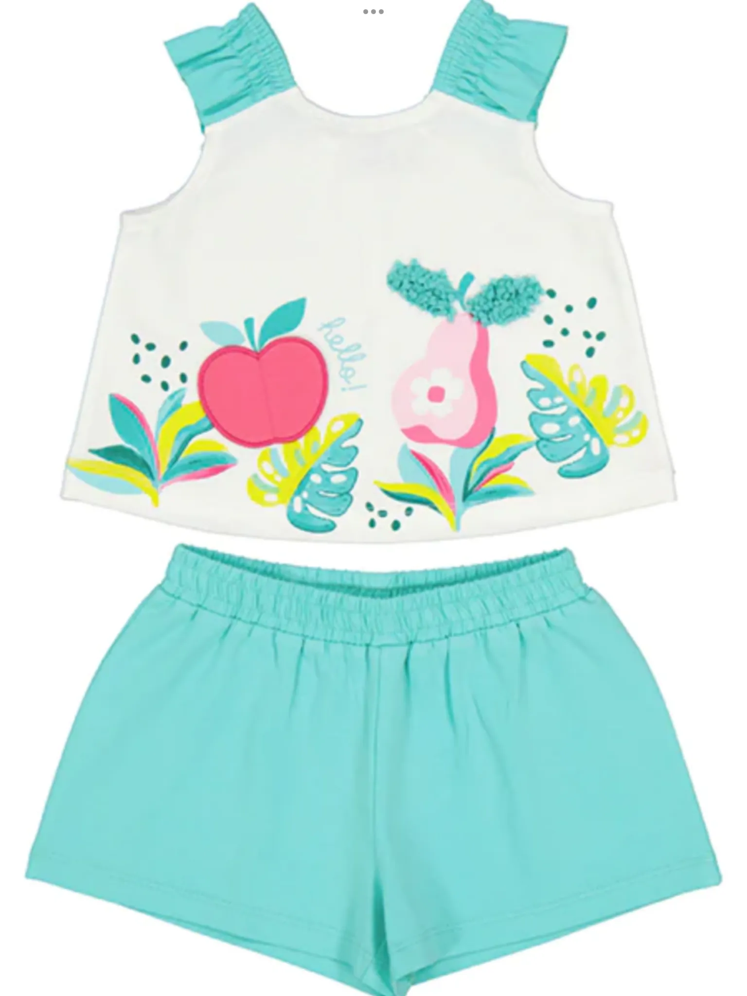 Mayoral shorts and top set summer 24 01242070