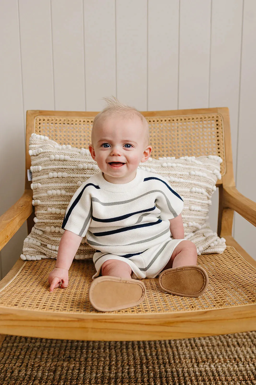 Mebie Baby Knit Short Set