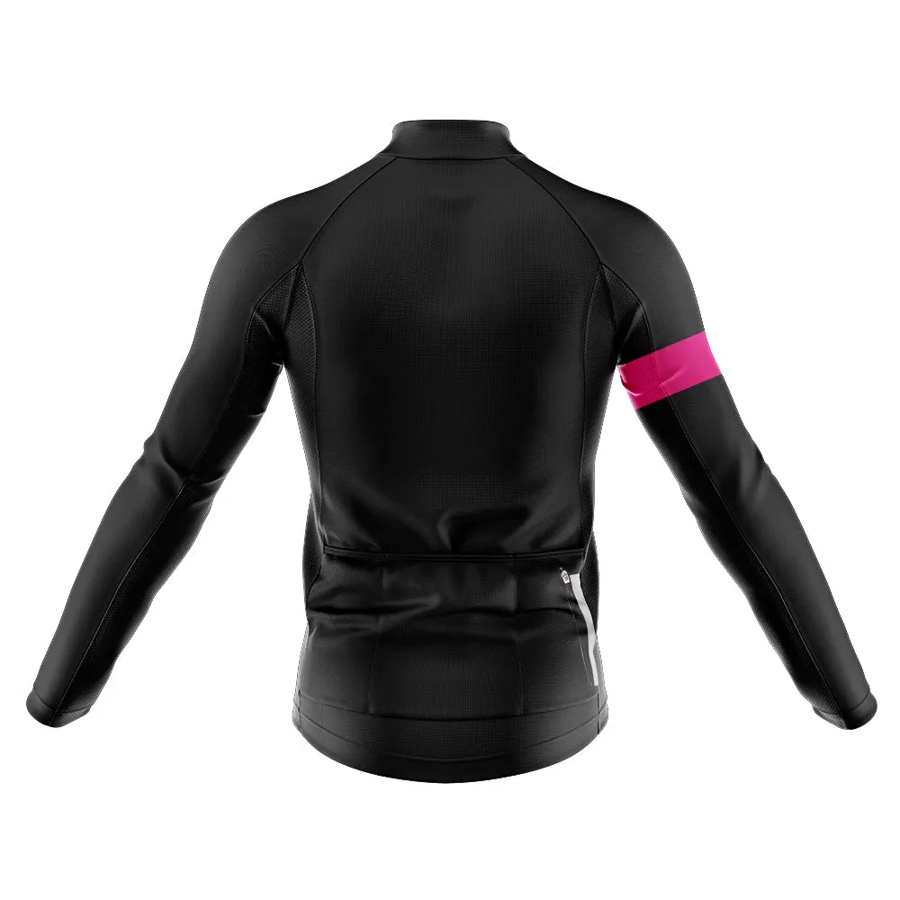 Mens Bezzie Black Long Sleeve Cycling Jersey