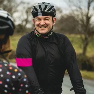 Mens Bezzie Black Long Sleeve Cycling Jersey
