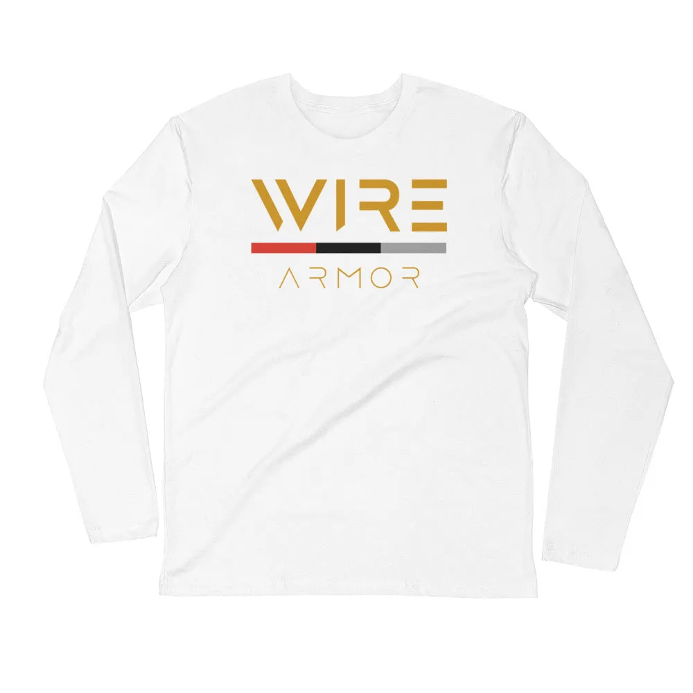 Men's Long Sleeve Armor Fitted Crew -(3 Colors)