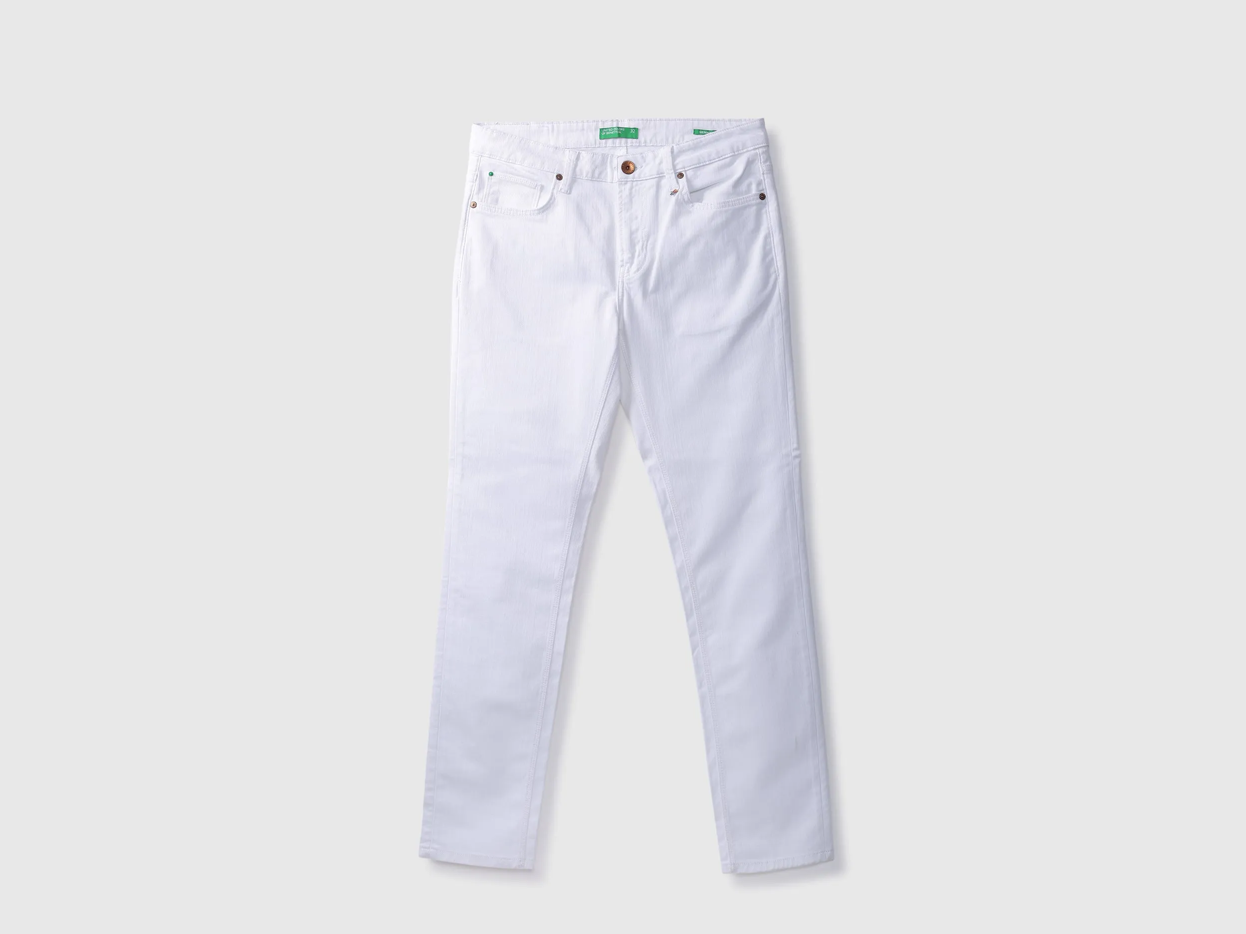 Mens Skinny Fit Solid Jeans