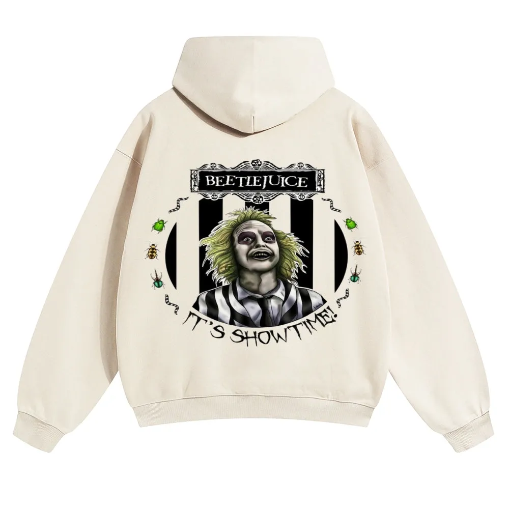Mens Vintage Beetle Juice Rock Band Hoodies