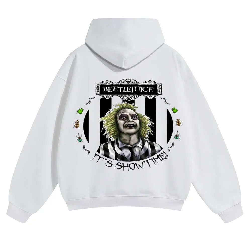 Mens Vintage Beetle Juice Rock Band Hoodies