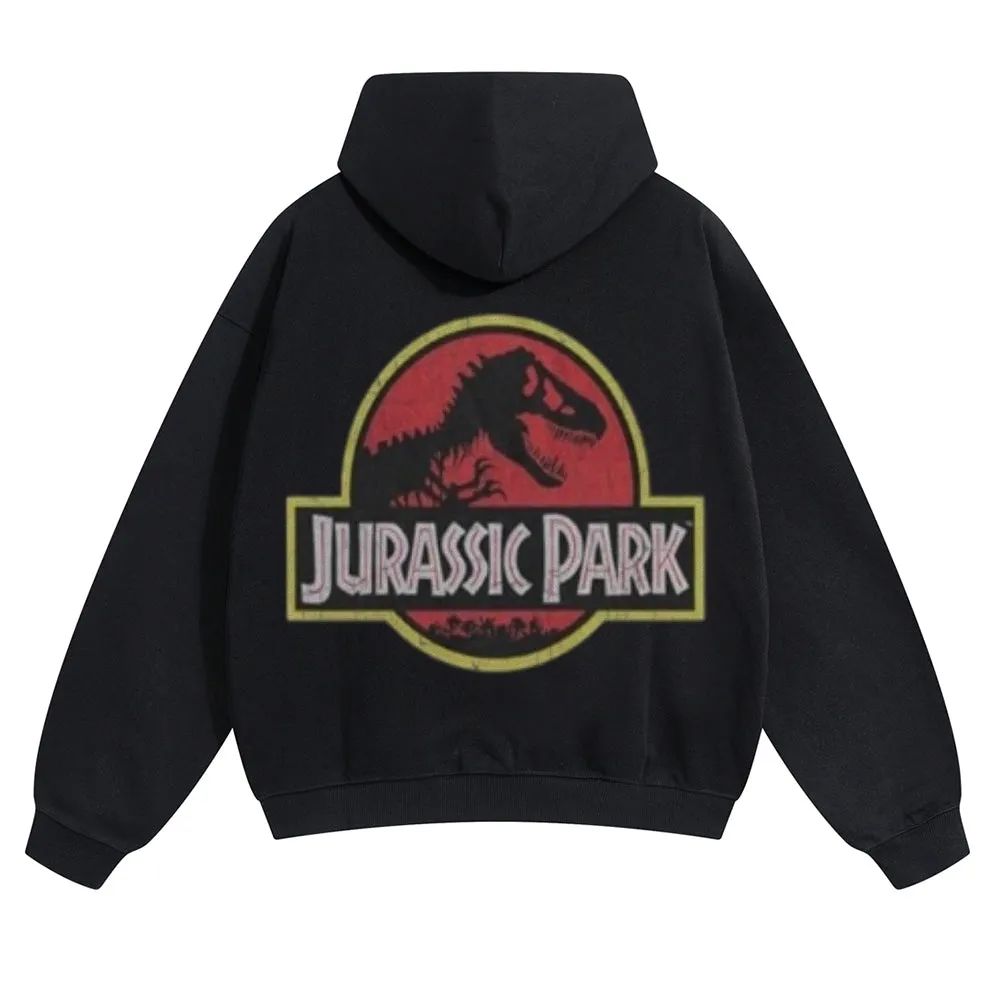 Mens Vintage Jurassic Park Hoodies