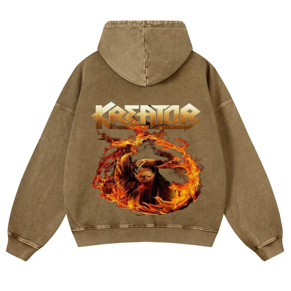Mens Vintage KREATOR Hoodies