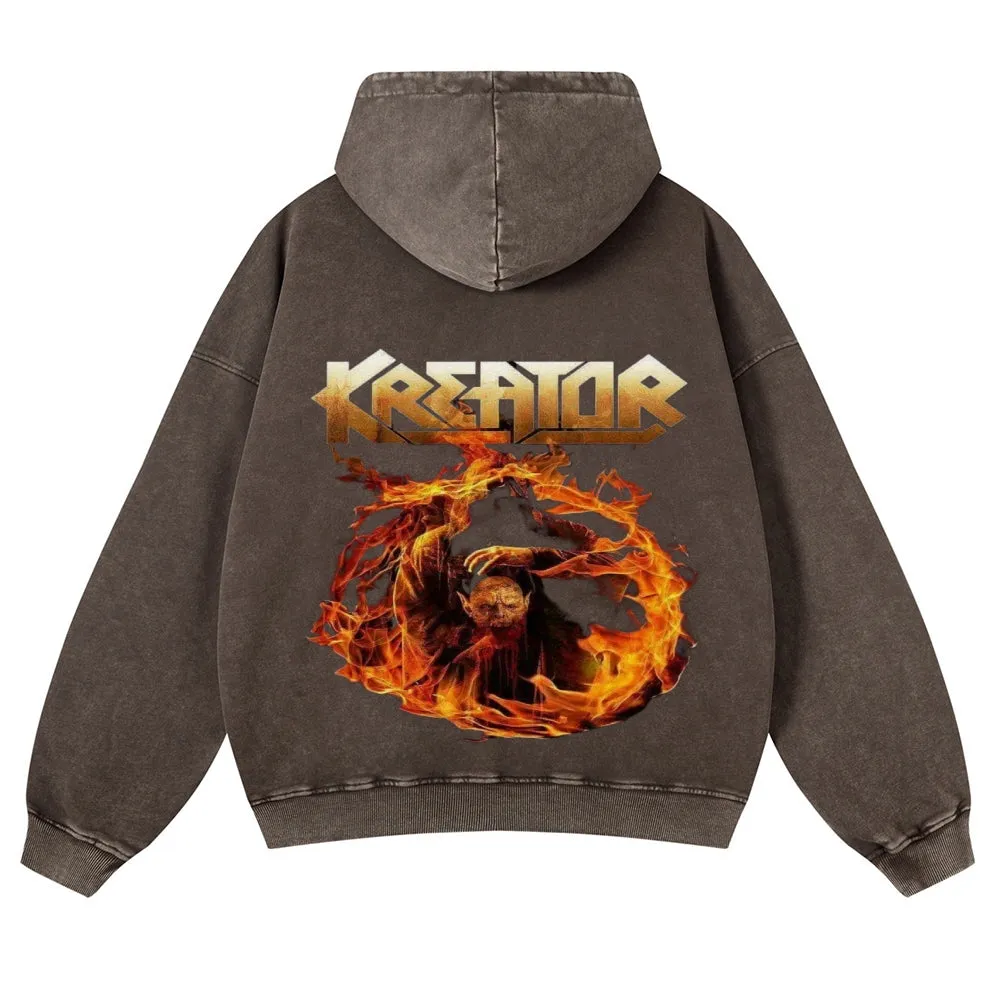 Mens Vintage KREATOR Hoodies
