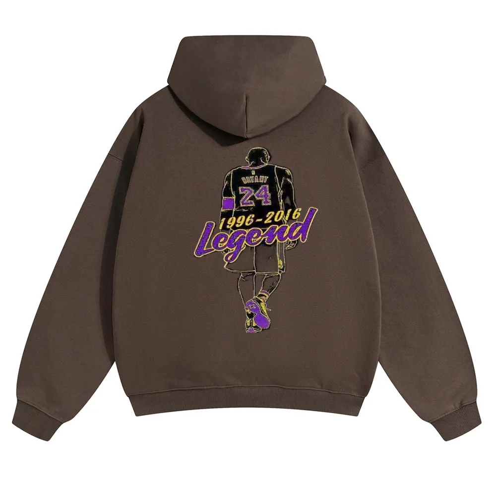 Mens Vintage No. 24 Kobe Hoodies