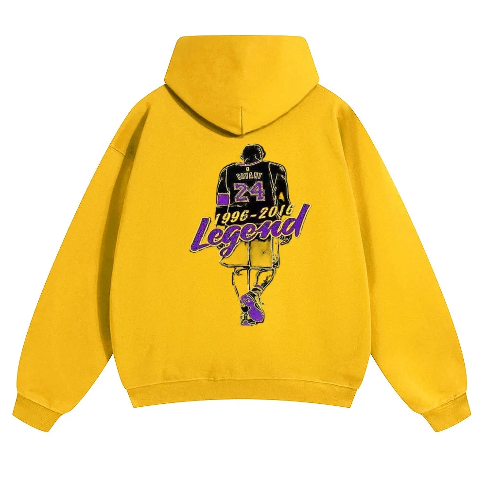 Mens Vintage No. 24 Kobe Hoodies