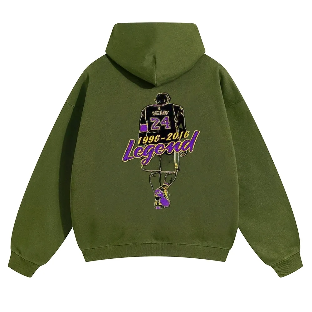 Mens Vintage No. 24 Kobe Hoodies