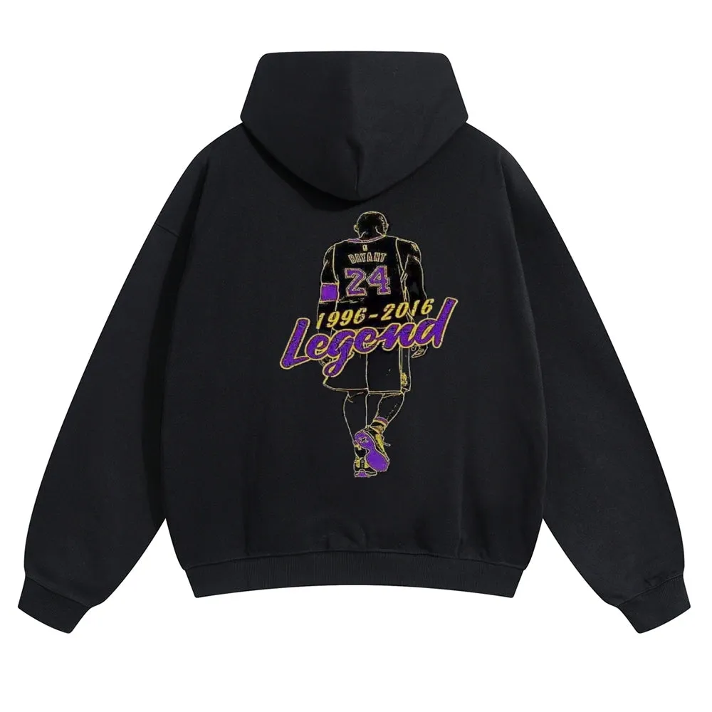 Mens Vintage No. 24 Kobe Hoodies