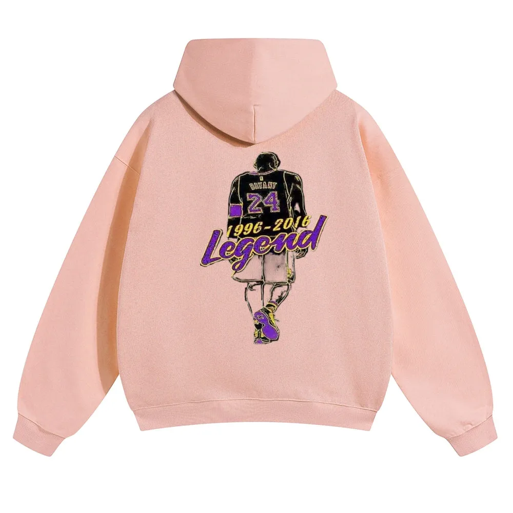 Mens Vintage No. 24 Kobe Hoodies