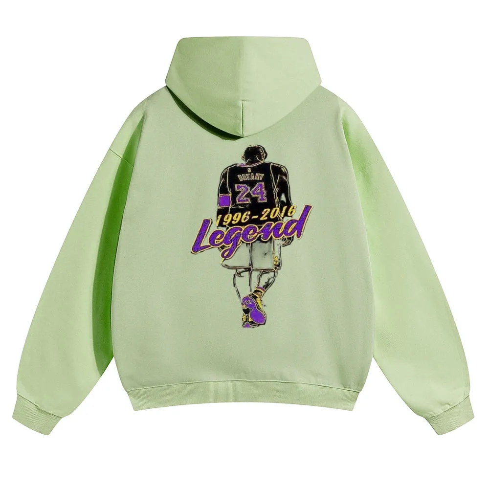 Mens Vintage No. 24 Kobe Hoodies