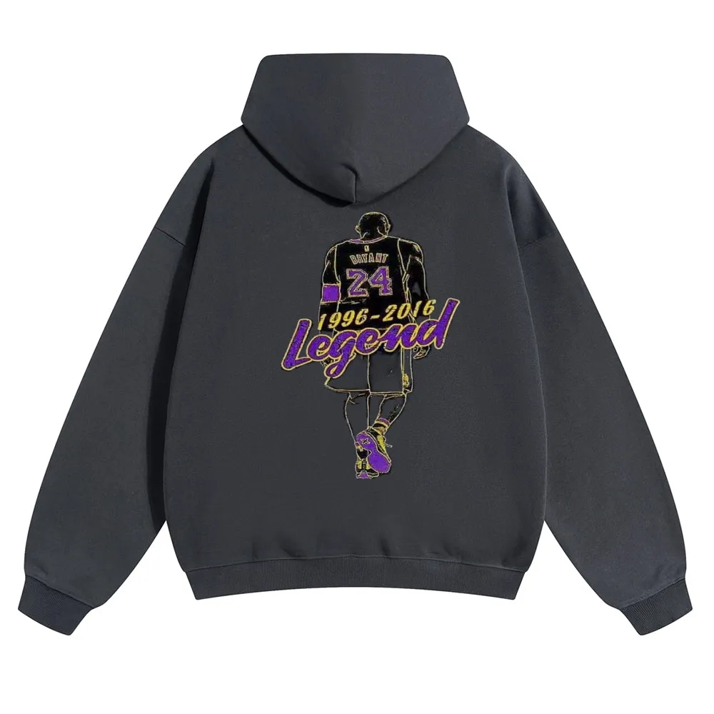 Mens Vintage No. 24 Kobe Hoodies