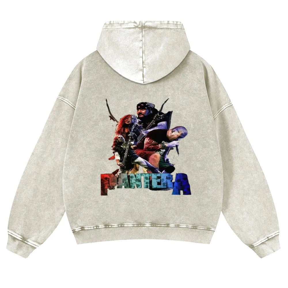 Mens Vintage Pantera Rock Hoodies
