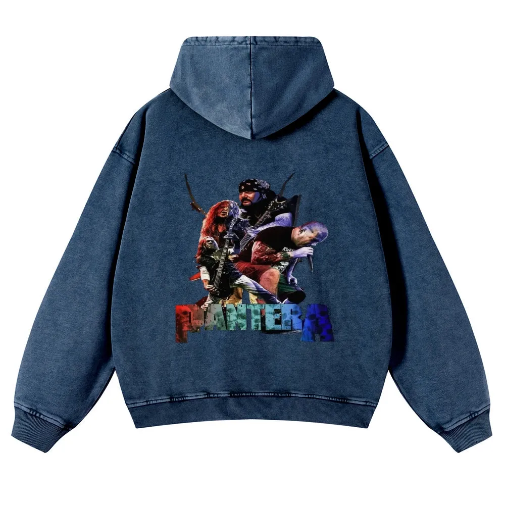 Mens Vintage Pantera Rock Hoodies