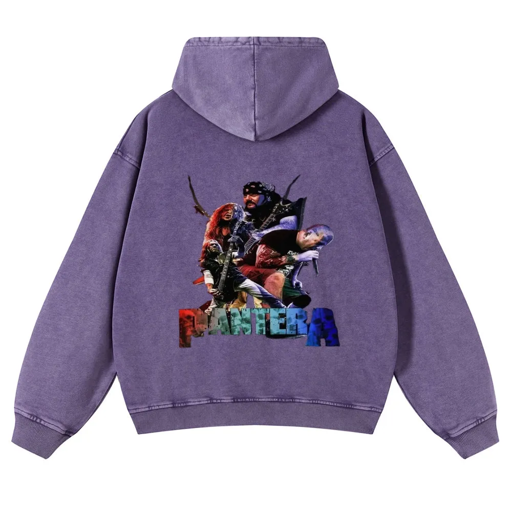 Mens Vintage Pantera Rock Hoodies