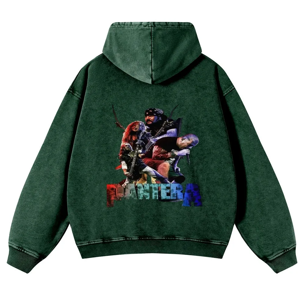Mens Vintage Pantera Rock Hoodies