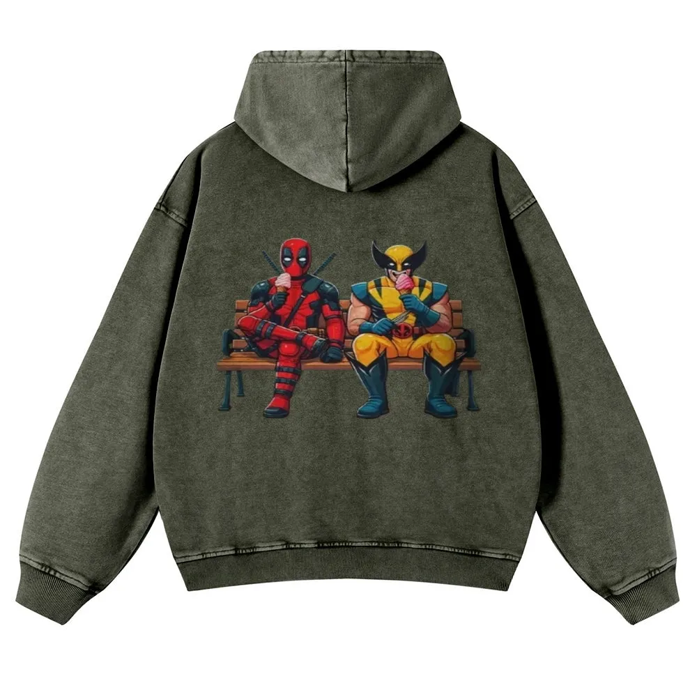 Mens Vintage Spider-Man Hoodies