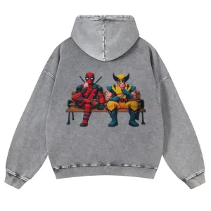 Mens Vintage Spider-Man Hoodies